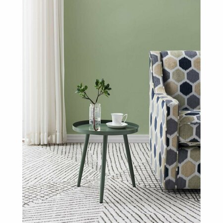 KD MUEBLE Whelan Side Table, Green KD3193111